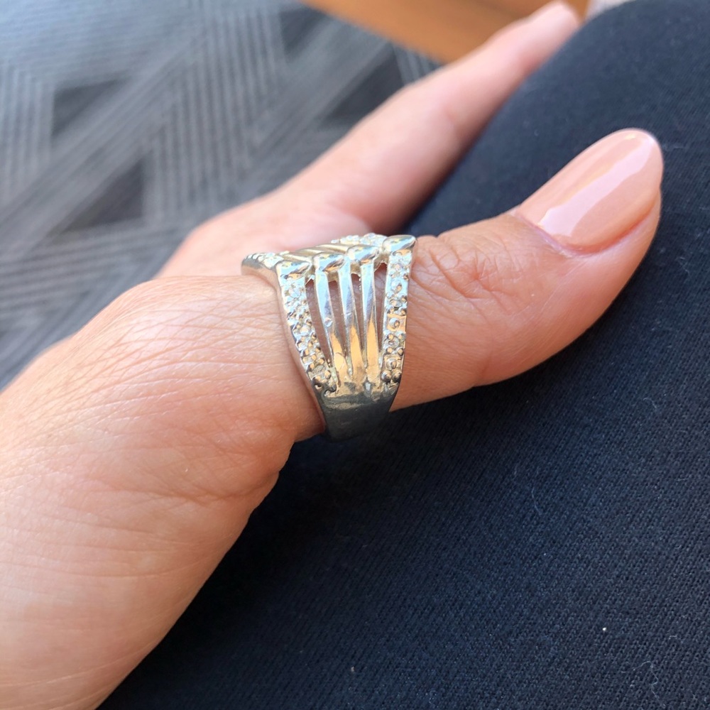Sterling Silver Statement Ring - image 2